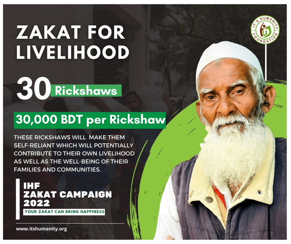 IHF Zakat Campaign Rickshaw 2022