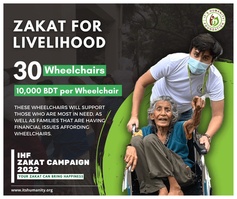 IHF Zakat Campaign Wheelchair 2022