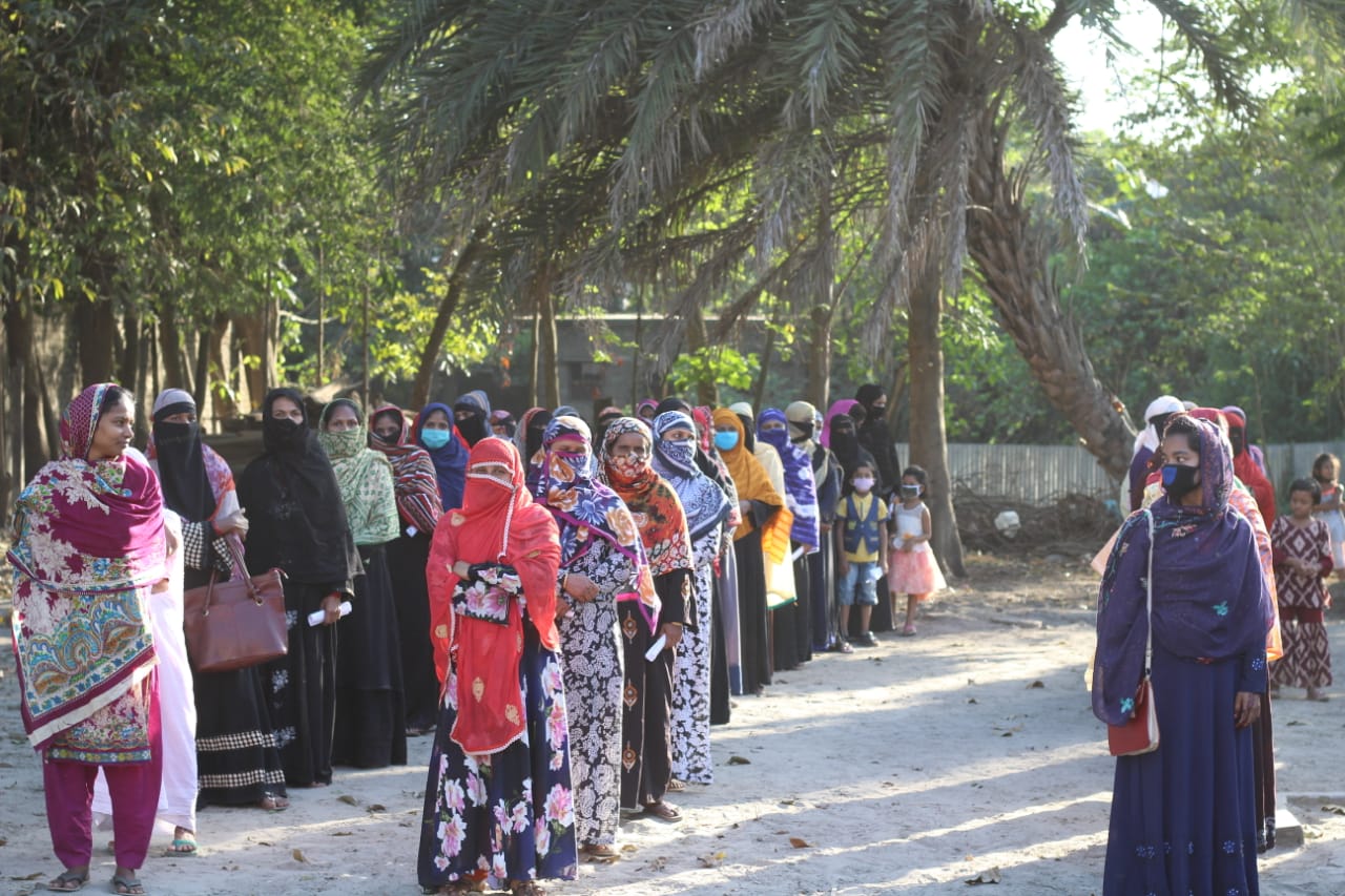 COVID-19 Emergency Crisis Fund Distribution Day 1